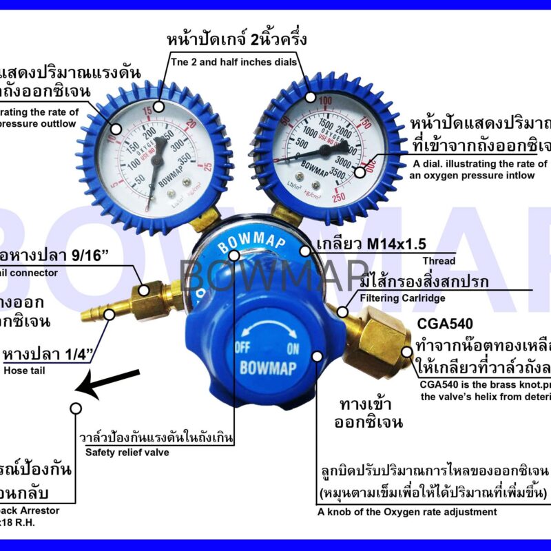 เกจ์ลม OXYGEN